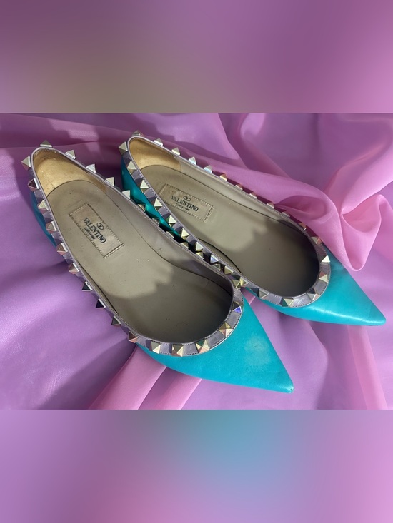 Valentino Shoes - Valentino Authentic Garavani Rockstud ballet flats size 3ai